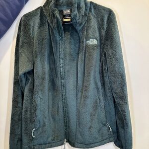 The North Face Dark Green Fleece Jacket